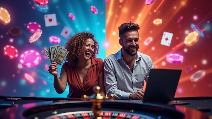 Tampilan table-top Blackjack dan Roulette dari Relax Gaming